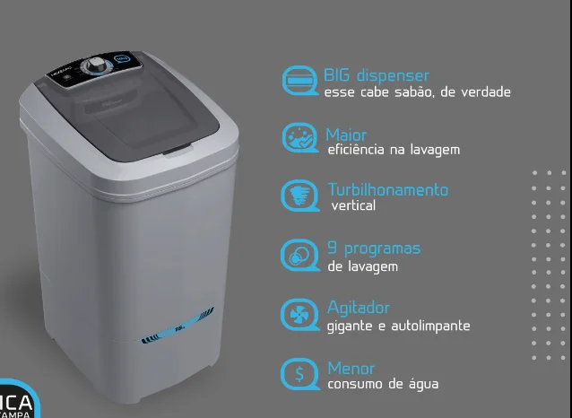 Tanquinho Newmaq Promo Wave 16 kg